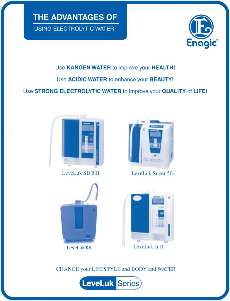 Product Catalog Enagic® Thailand