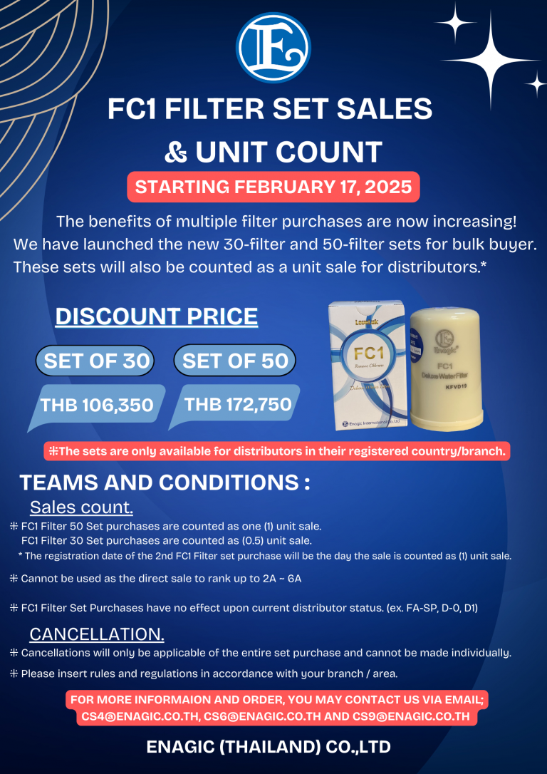 Enagic® Thailand – Enagic Official Thailand Branch